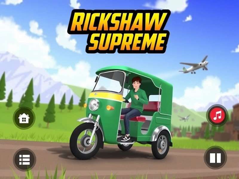 Rickshaw Racing Supreme Game Cover